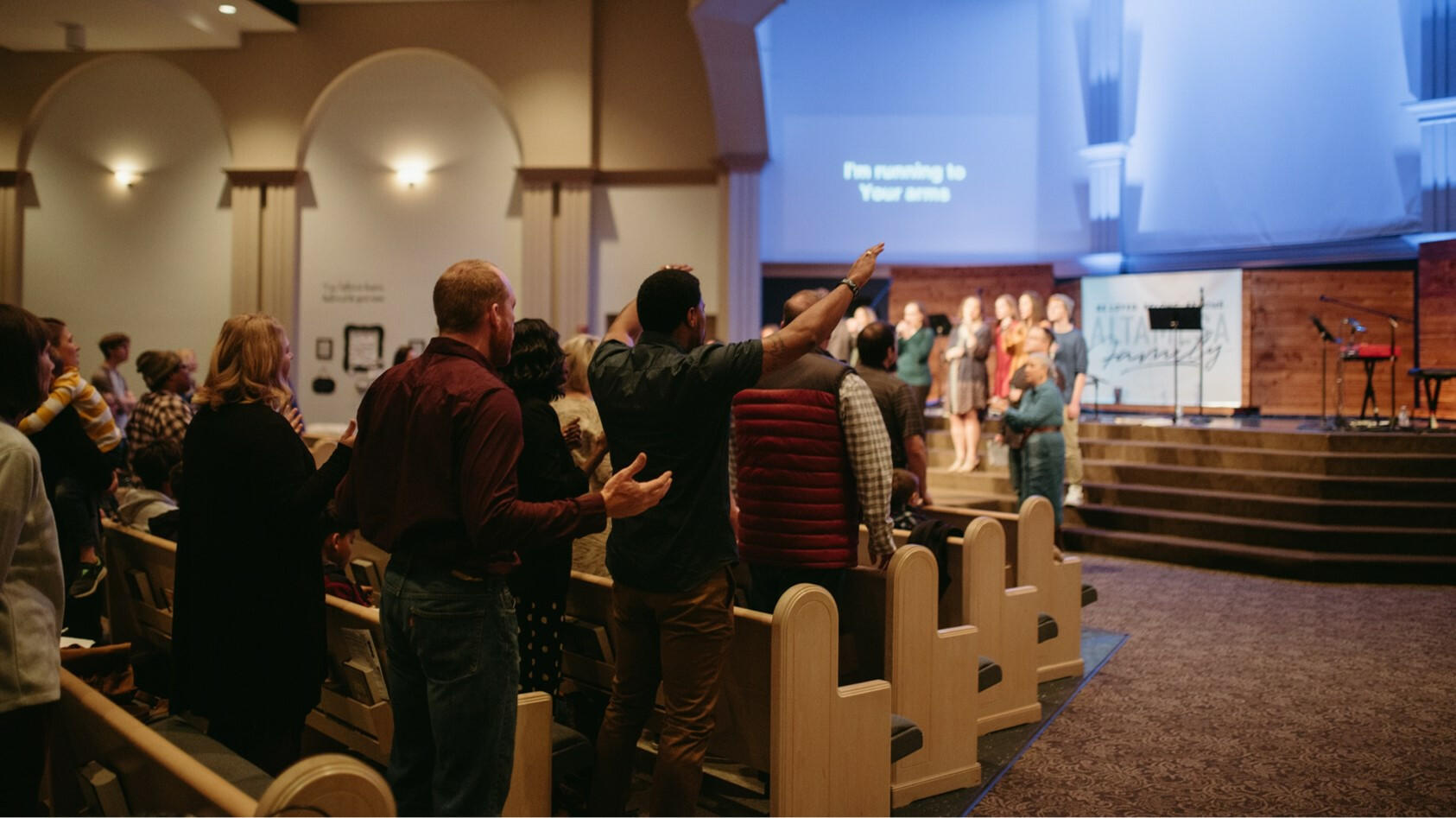 Ibada | Worship in a church